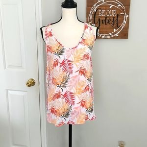 LOFT palm print top